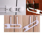 6Pcs U-Shaped Adjustable Sliding Lock for Cabinet