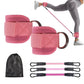Ankle Strap Resistance Band Set for Glute Leg Workout