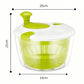 Salad Spinner Fruit Drain Basket Vegetable Handheld Dryer Hand Crank Centrifuge
