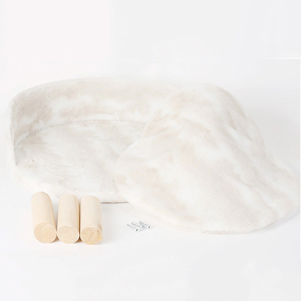 Elevated Dog Cat Bed Sofa Couch Kitten Lounge Raised Pet Bed with Legs