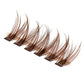 300 PCS Brown False Eyelash Cluster Kit with Multiple Lengths