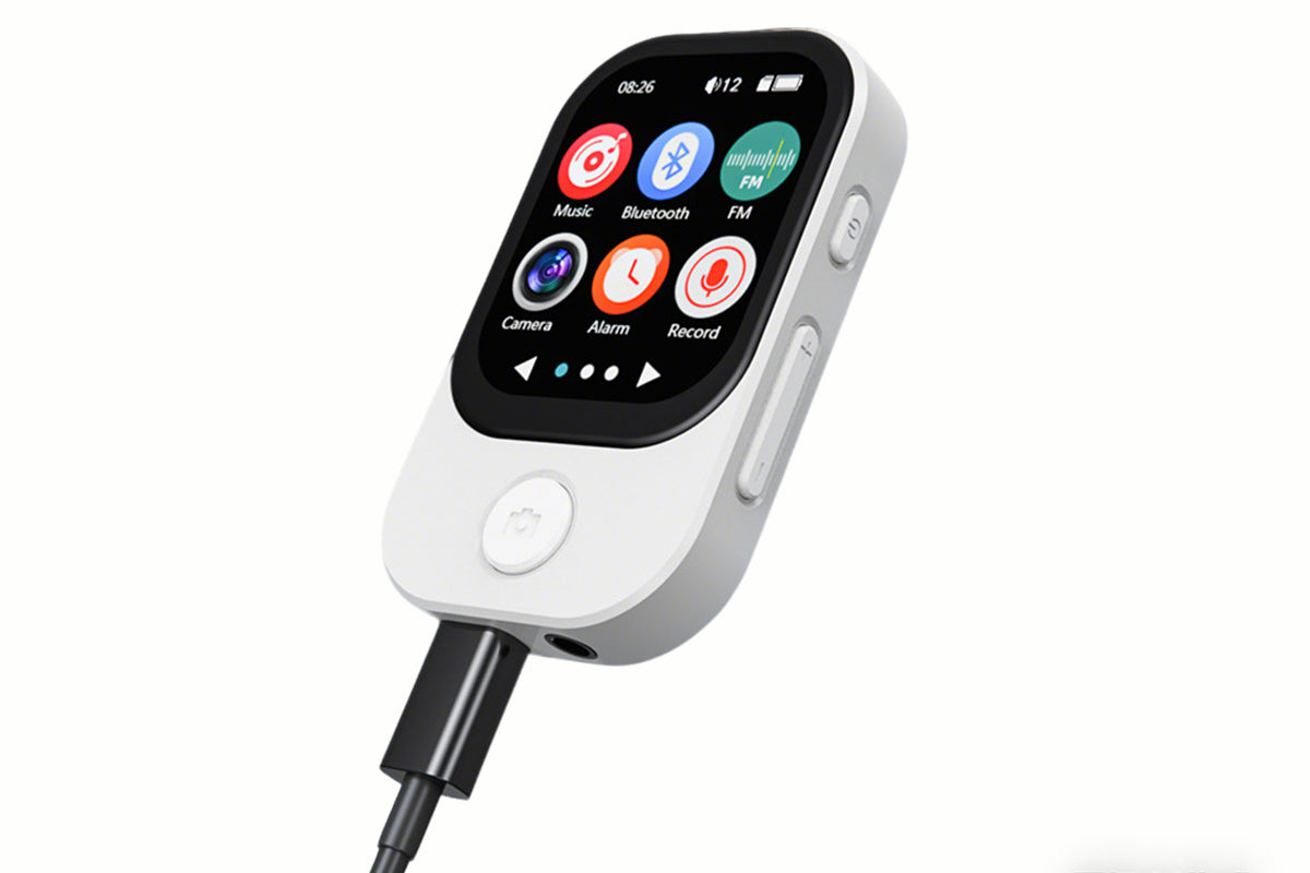 32GB MP3 MP4 Player with Rotatable Camera Video Recorder Touch Screen Bluetooth Music Player FM Radio