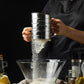 Mesh Flour Sifter Baking Icing Sieve Strainer Cup Sugar Shaker Mechanical Metal