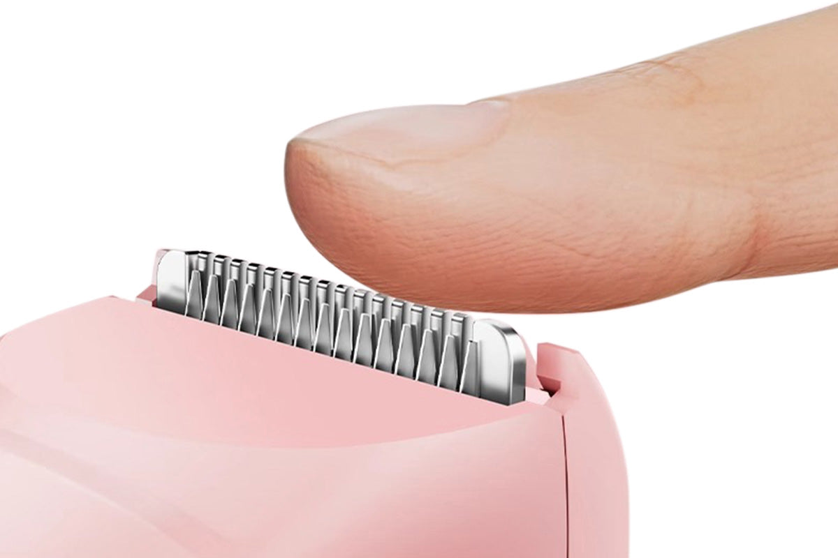 2 In 1 Dual Head Shaver Electric Bikini Trimmer With LED Display For Women