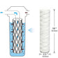 5 Pack 25.4 cm String Wound Sediment Water Filter for Water Filtration