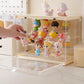 Display Case for Mini Action Figures Dust Proof Collectibles Model Toys