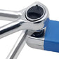 Offset Extension Wrench Impact Spanner Wrench with Square Drive Adapters for Car
