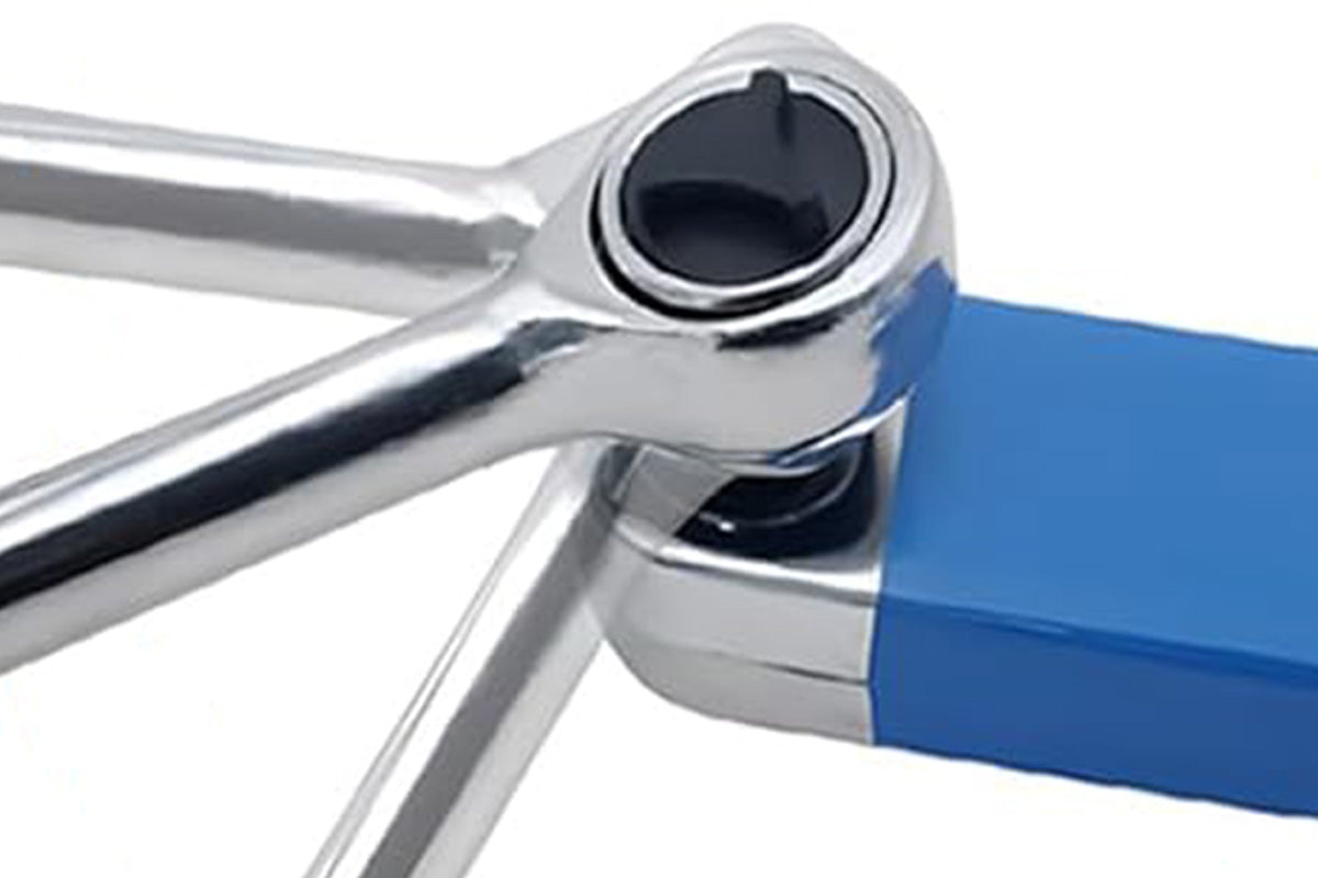 Offset Extension Wrench Impact Spanner Wrench with Square Drive Adapters for Car