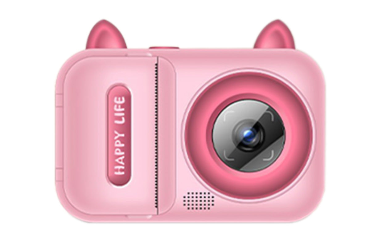 Toy Camera 1080P Instant Digital Print Camera with 1 Roll Printing Paper