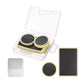 24Pcs Self Adhesive Bike Tire Patch Kit with 4 Metal Rasps No Glue Needed for Bicycle Inner Tube Repair