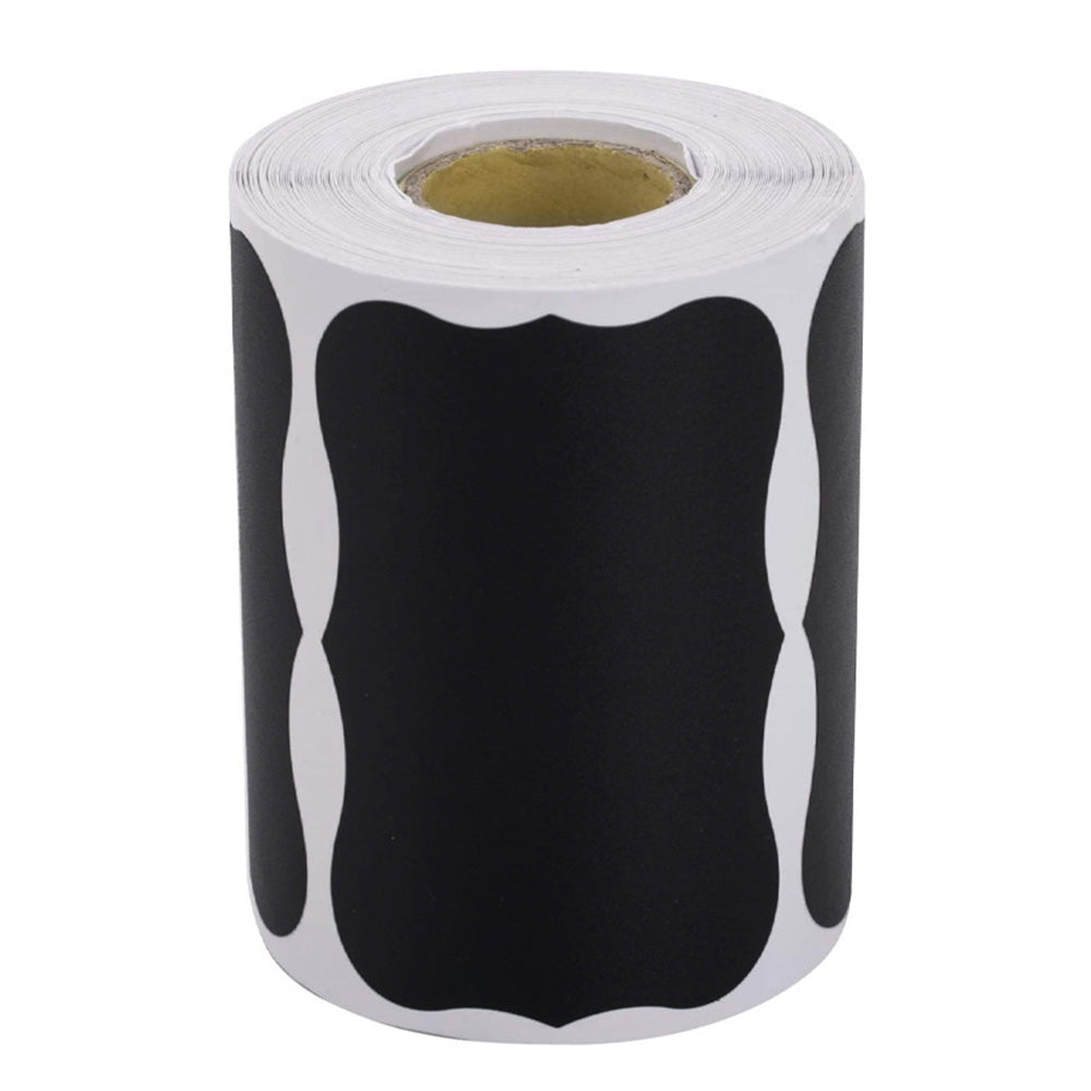 300 Water-Resistant Chalkboard Label Stickers for Kitchen and Jars