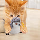 Cat Toys Flapping Bird Rechargeable Touch Activated Kitten Toy Interactive Cat Exercise Toys For All Breeds Cat