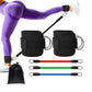 Ankle Resistance Bands With Cuffs TPE Booty Workout Equipment For Working Out