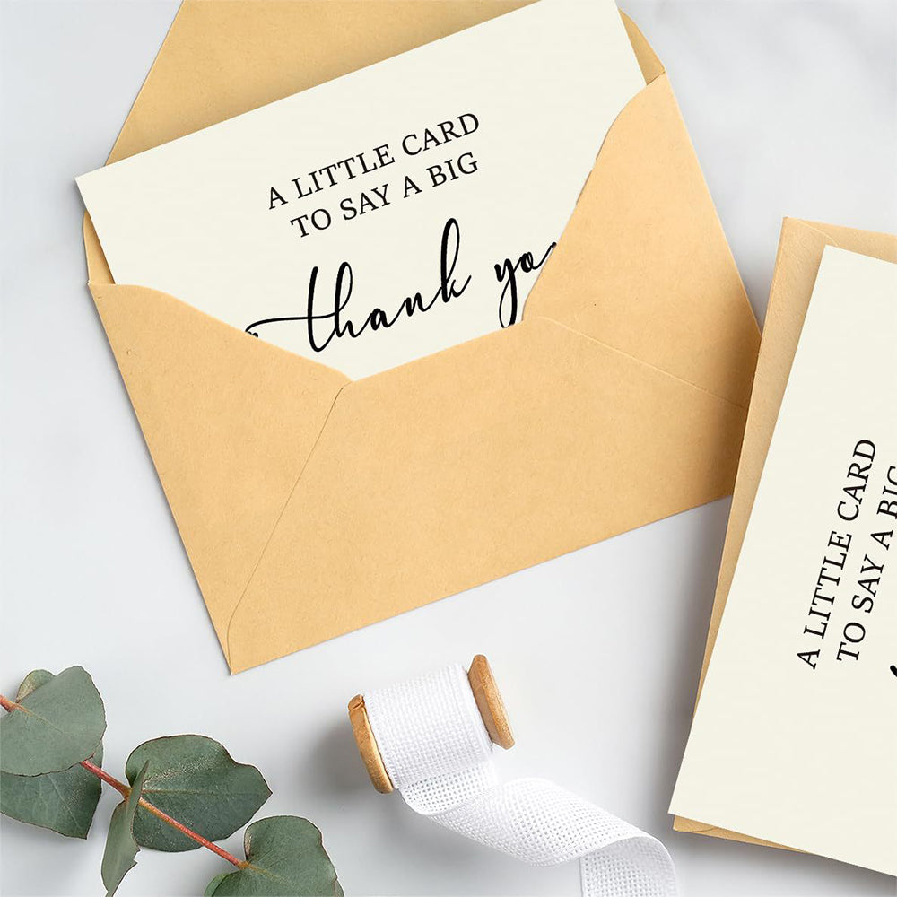 40 Pack Holiday Thank You Greeting Cards with Envelopes and Seal Stickers