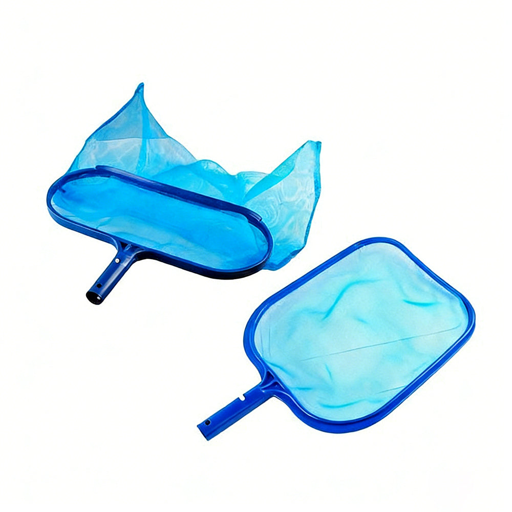 Pool Cleaning Net Skimmer Set with Telescopic Pole and 2 Nets