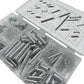 200 PCS Springs Assortment Kit Carbon Steel Spring Set for Home Automotive Repair