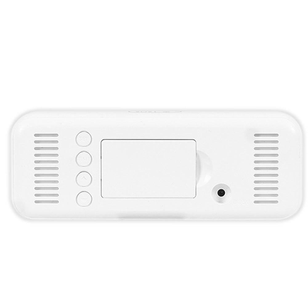LED Digital Clock with Temperature Humidity Display for Bedroom