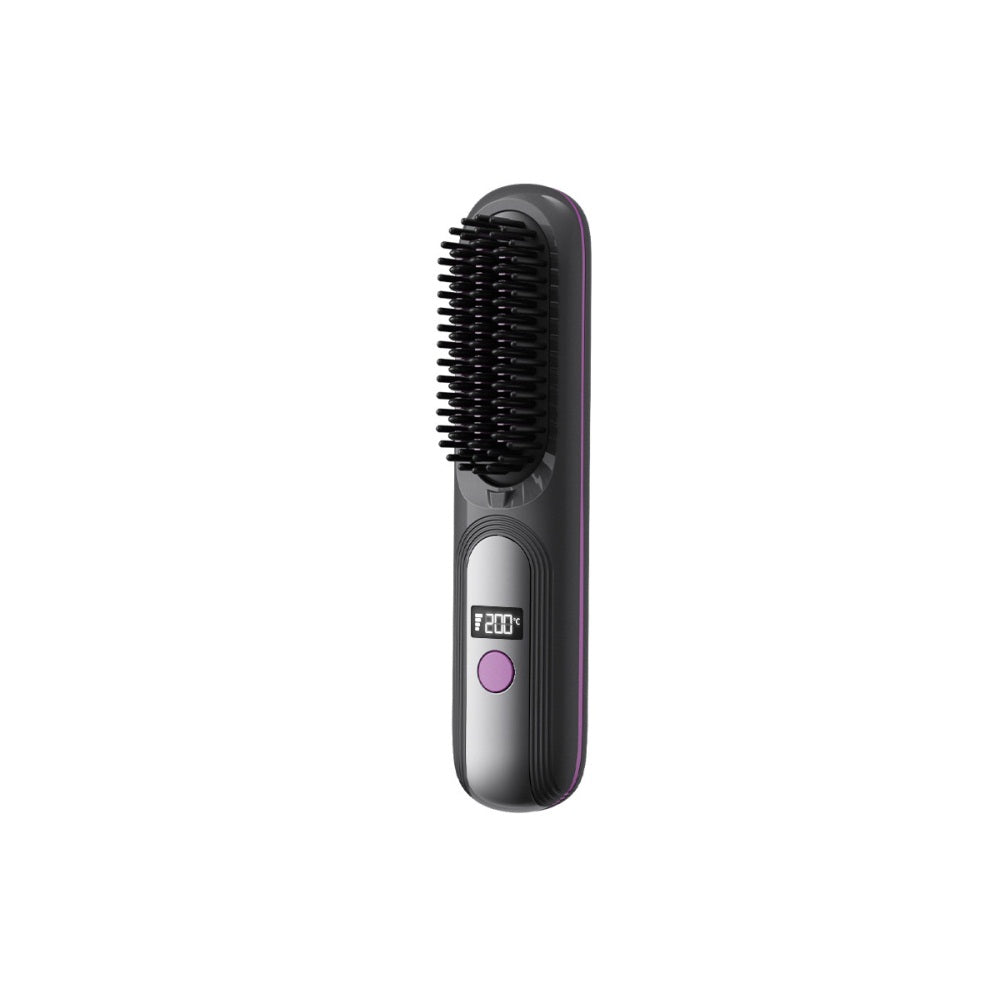 Portable Rechargeable Wireless Hair Straightener Comb