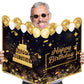 2Pcs Jumbo Happy Birthday Card for Party Decoration