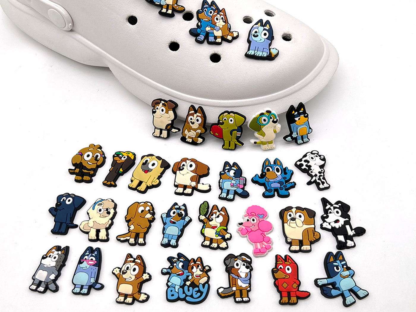 Bluey's Family Inspired DIY Shoe Charms