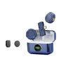 Wireless Lavalier Microphone with Charging Case for iPhone iPad Android