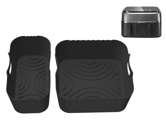 Air Fryer Silicone Liners for Philips Dual Basket Airfryer 3000 Series NA350