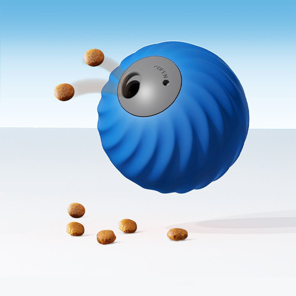 Slow Feeder Dog Toy Rolling Food Ball Pet Training Interactive Treat Toy