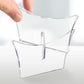 5-Pack Acrylic Ball Display Stands - Clear Sports Ball Holder for Basketball/Football