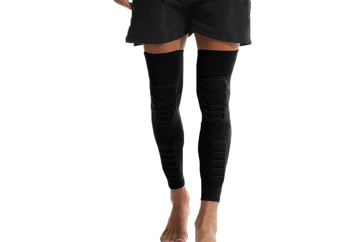 One Pair Knee Calf Padded Knee Braces Knee Sleeve Calf Shin Guard