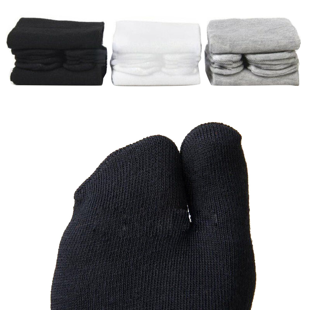 3 Pairs Flip Flop Socks Tabi Split Toe Socks Toe Socks