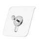 10 Pcs Self-Adhesive Wall Hooks No-Drill Invisible Picture Hangers for Frames