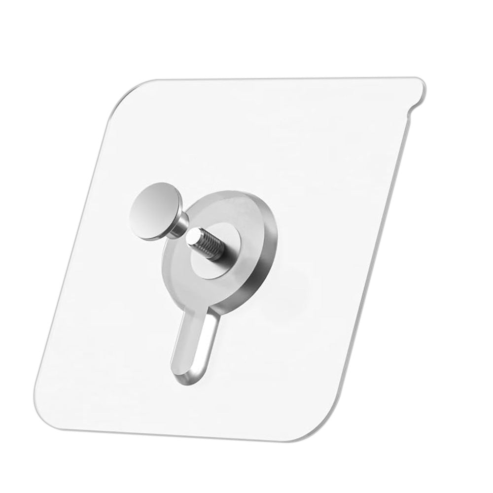 10 Pcs Self-Adhesive Wall Hooks No-Drill Invisible Picture Hangers for Frames