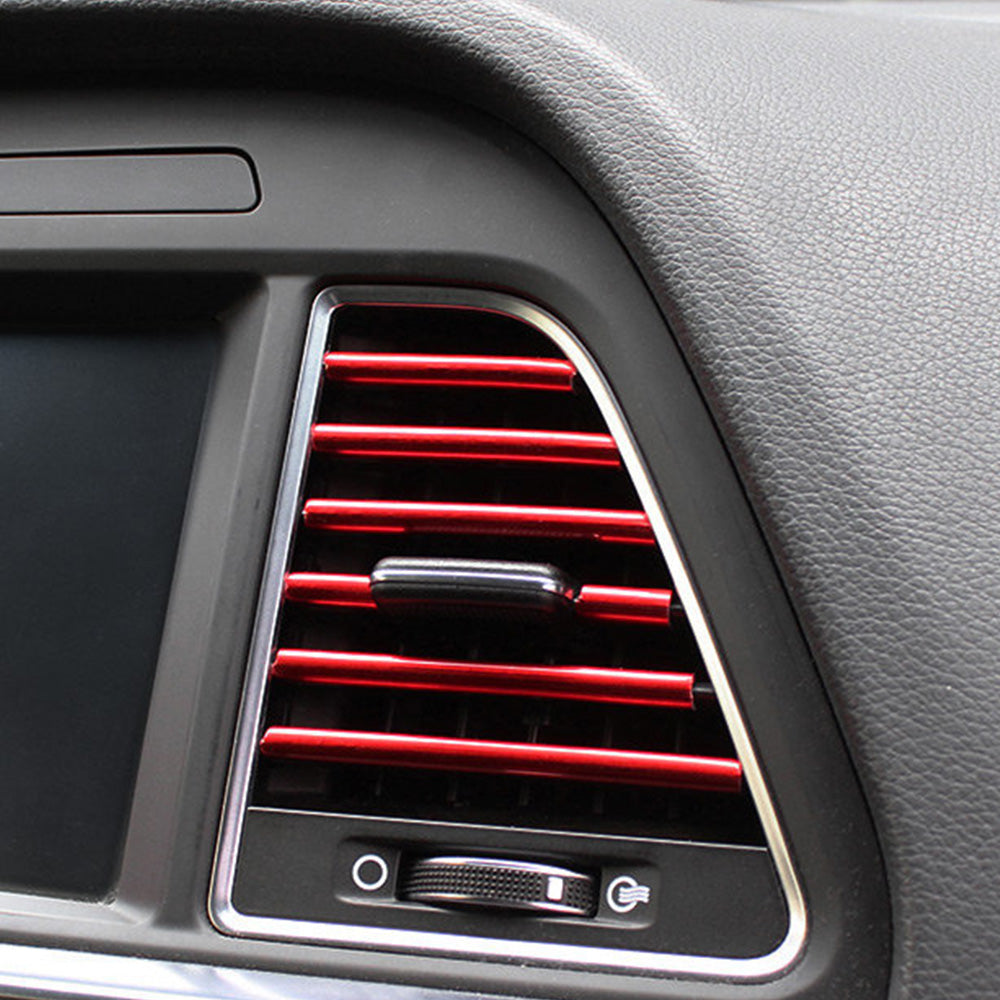 20 Pack Car Interior Air Vent Decorative Trim Strip Universal Fit for All Models