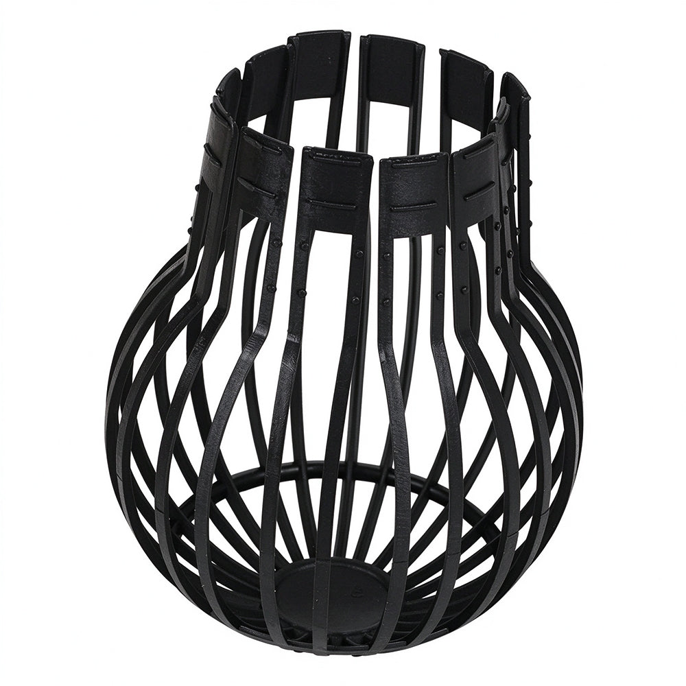 4 Pack Thick Round Mesh Gutter Downspout Guards for Leaves and Debris