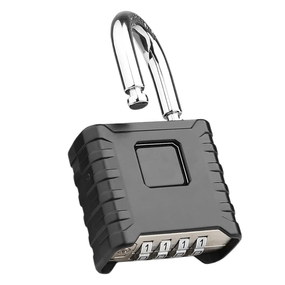 One-Touch Unlocking Heavy Duty Combination Padlock with Hidden Password Design