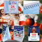 100 Day Christmas Countdown Calendar 2025 No Week Dates