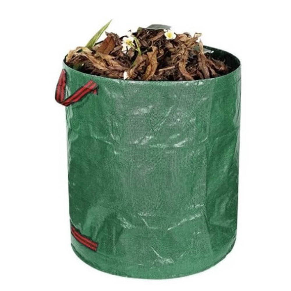 Heavy Duty Outdoor Leaf Collection Bag Foldable Garden Yard Waste Tarp