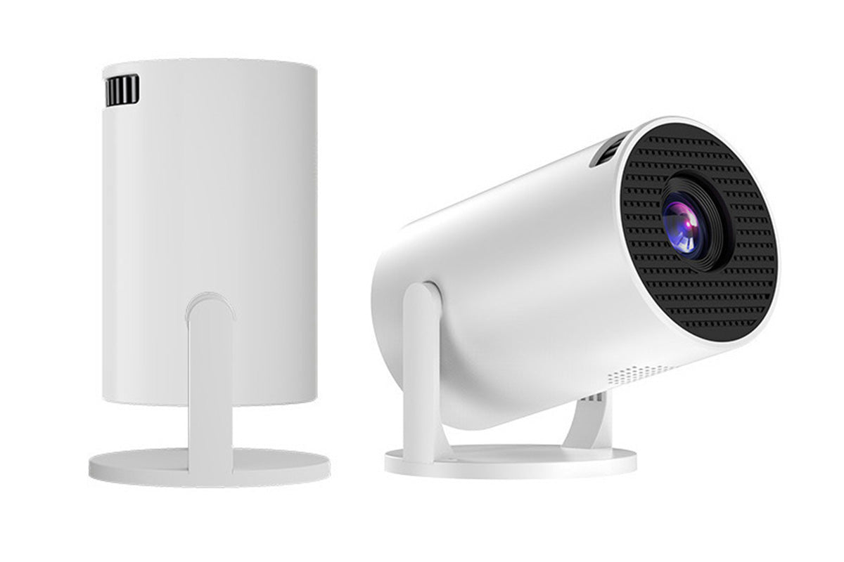 Home Projector with 240 Degree Rotating Lens and WiFi Screen Mirroring
