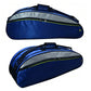 Badminton Bag for 4 to 6 Rackets with Shoe Compartment and Shoulder Strap