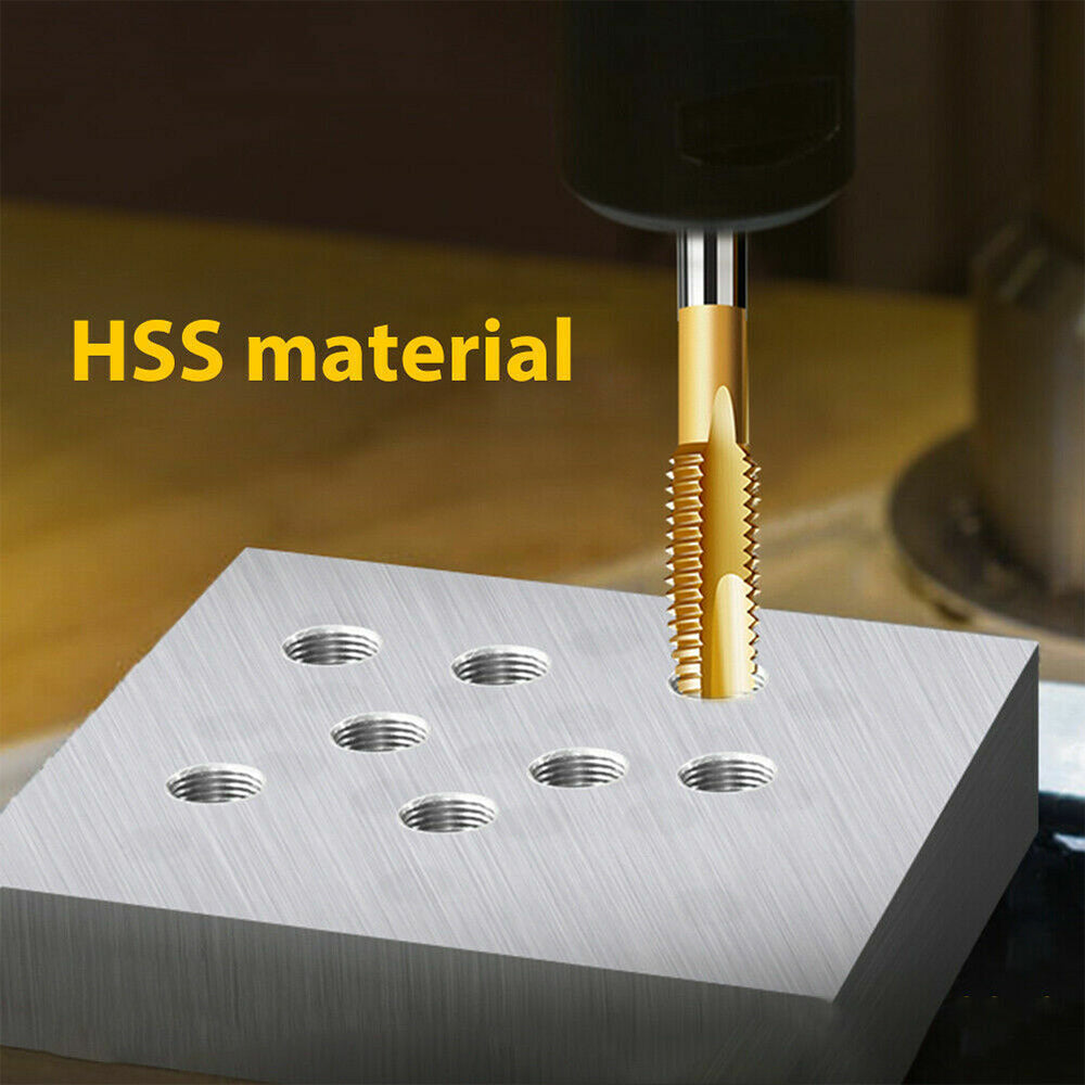 6Pcs HSS Hex Shank Tap Drill Bits Tools Set