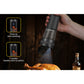 Electric Salt and Pepper Grinder Set with Battery Display Rechargeable Base