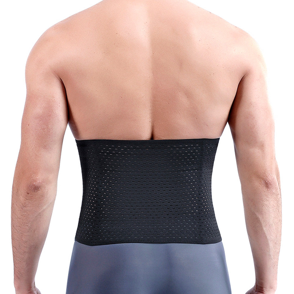 Waist Trainer For Men Waist Trimmer Tummy Shapewear Slimming Girdle Back Support
