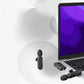 3 in 1 Wireless Lavalier Microphone for Android Phone iPhone Vlog Live Stream Mic