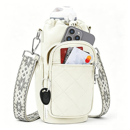 Running Hydration Pack with Aluminum Foil Insulation for Water Bottle