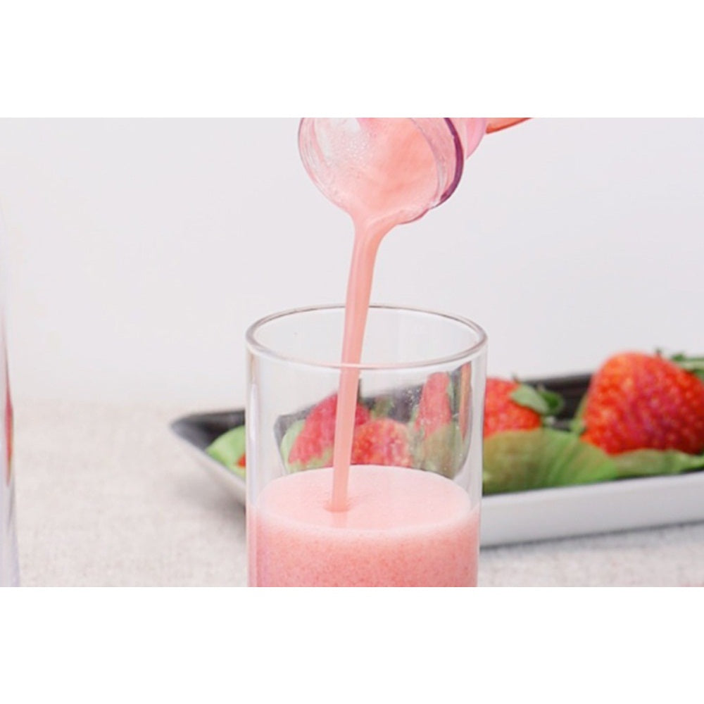 Portable 6 Blades Electric USB Juicer Cup Blender Mixing Machine for Fruit Smoothie