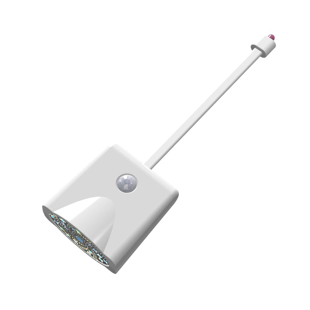 2Pcs Toilet Night Light with Star Projector Motion Sensor Activated LED Lamp