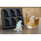 6 Cavity Silicone Monster Ice Mold Tray Flexible Ice Maker