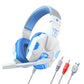 Wired Gaming Headset Headphones with Microphone Led Light