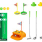 Toy Golf Set with Tiger Automatic Ball Returner Golf Clubs Putter Mat for Indoor Outdoor Play