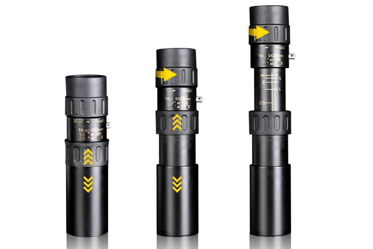 Zoom Lens for iPhone Android 10-300x40mm Monocular Telescope for Bird Watching